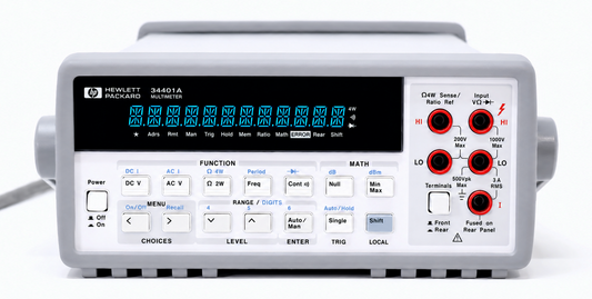 HP / Agilent 34401A VFD to LED Display Replacement. LED Conversion