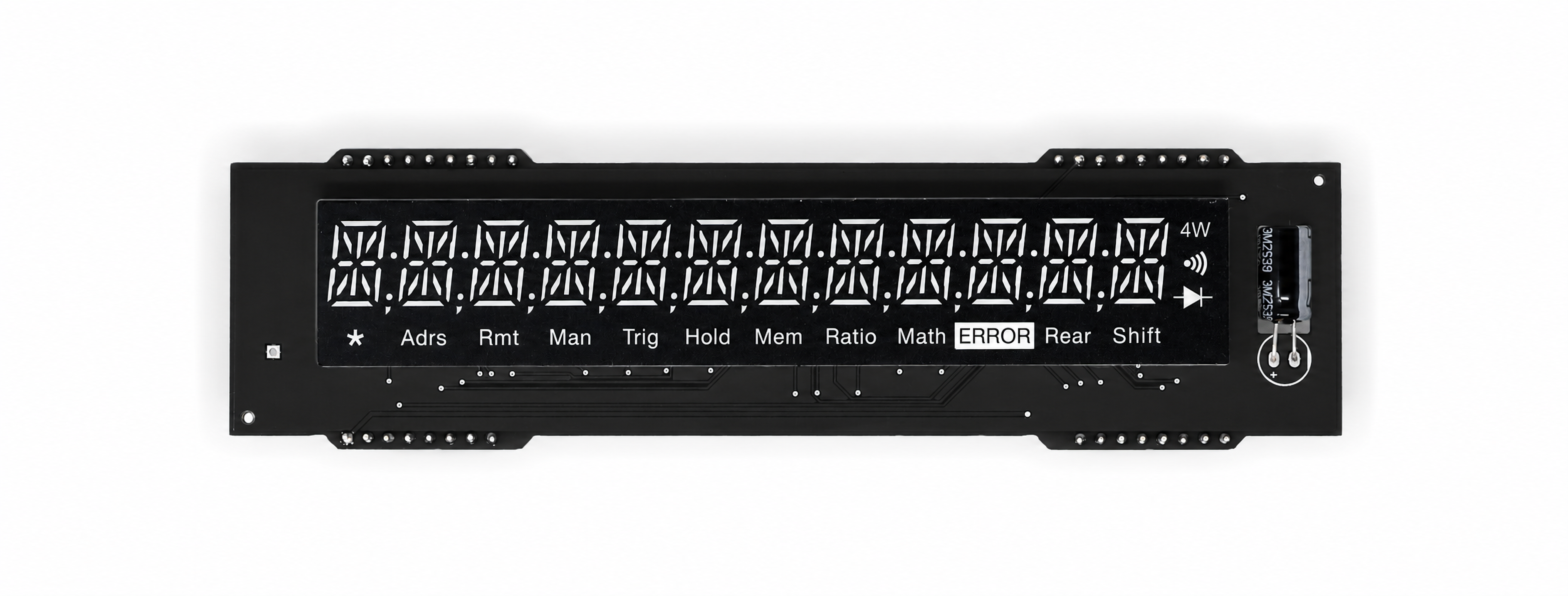 ハヤテ　ウィルヘルミナ　SP HP / Agilent 34401A VFD to LED Display Replacement. LED Conversion