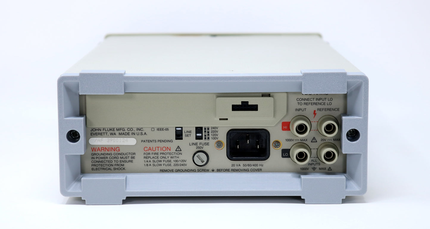 Fluke 8840A / 8842A Rear Panel / Bezel. P/N 660480. 3D Printed replacement