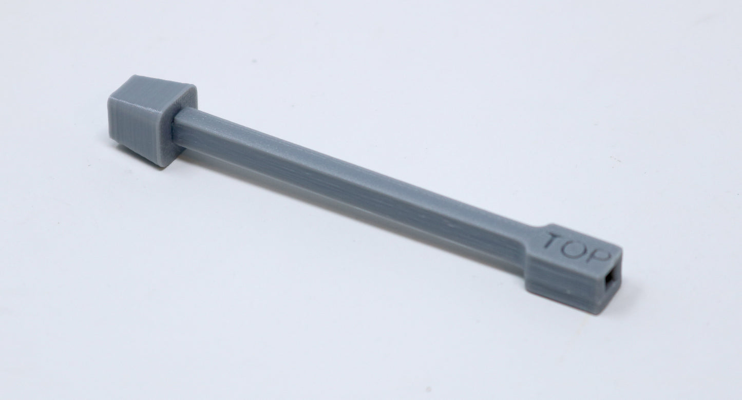 HP / Agilent 34401A Front/Rear Terminals Push Rod. 34401-43702. 3D Printed