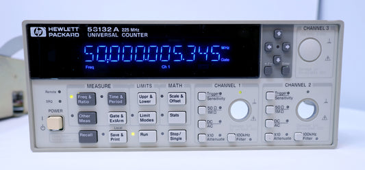 HP / Agilent 53131A / 53132A VFD Display Replacement. LED Display Conversion Kit. Blue