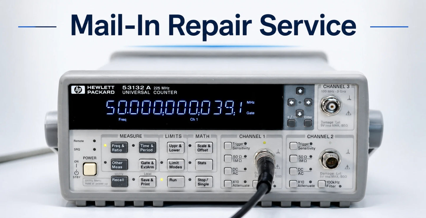 Repair Service. HP / Agilent 53131A / 53132A Counters - Mail-in Repair Service