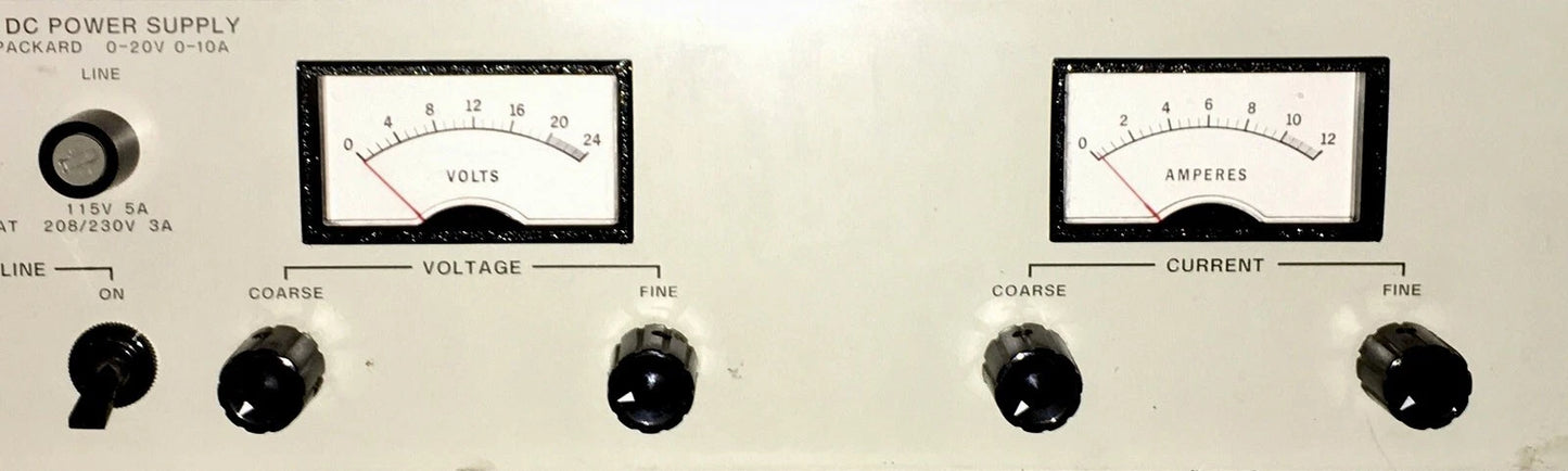 HP Analog Meter Bezel 4040-0414 (4040-0295) 1.3" X 2.4", 1/6 MOD. 3D Printed