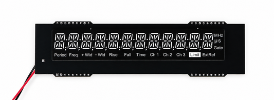 HP / Agilent 53131A / 53132A VFD Display Replacement. LED Display Conversion Kit. Cyan