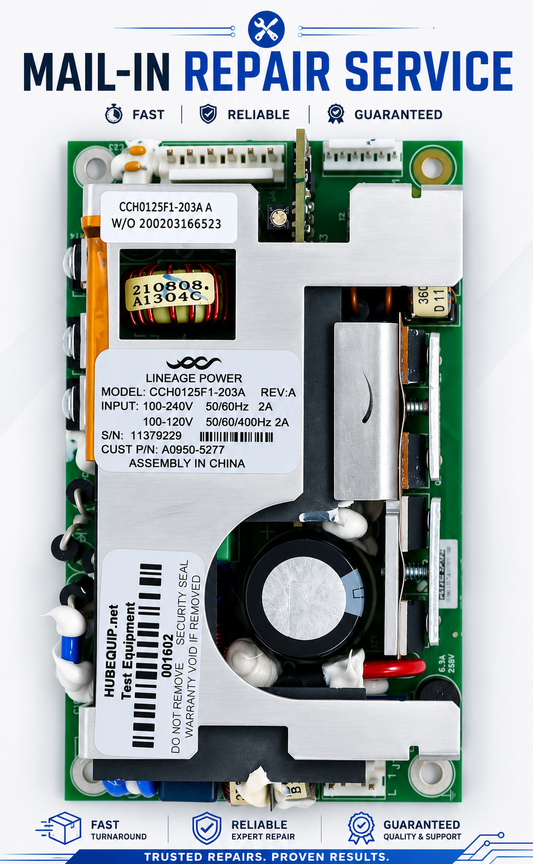 Agilent DSOX / MSOX 2000 / 3000 power supply CCH0125F1-Z03A Mail Repair Service