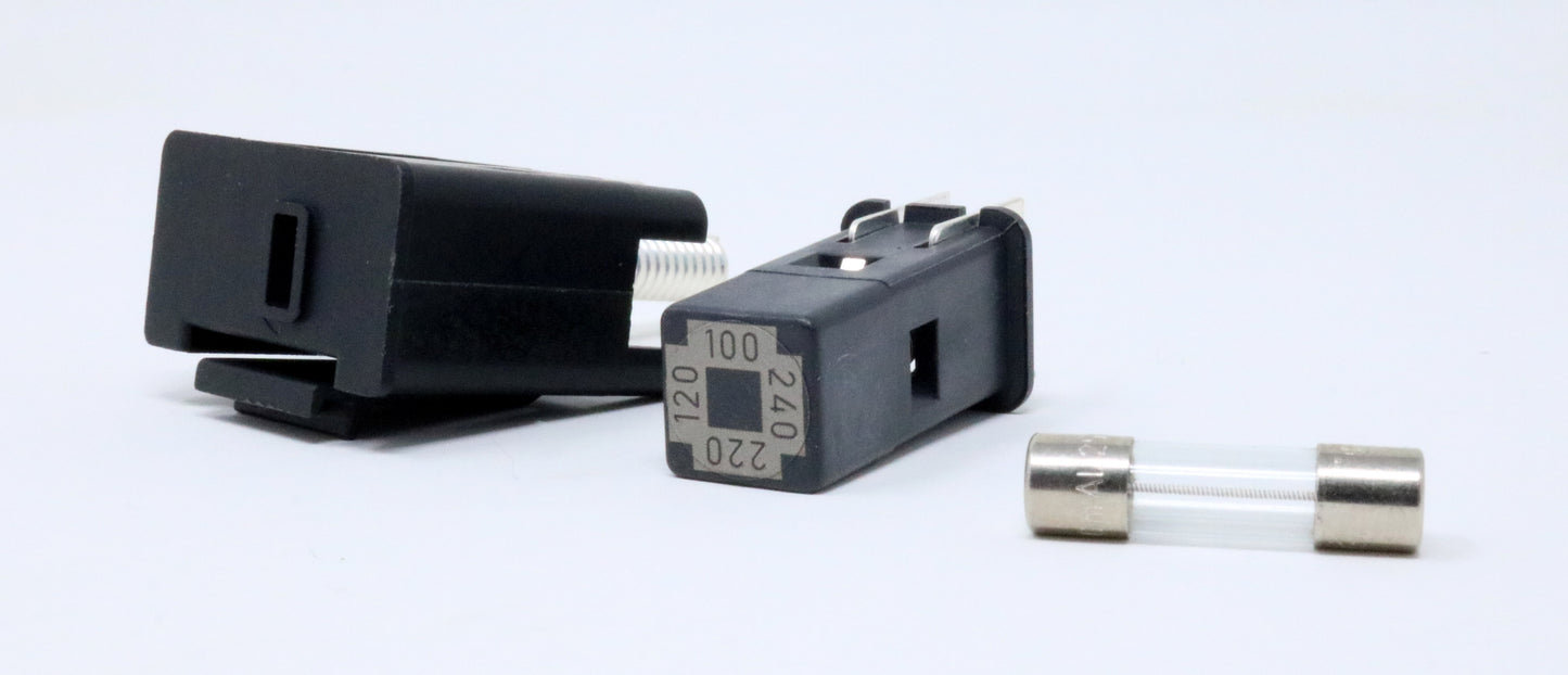 HP / Agilent 34401A, 33120A, 34410A, Keithley 2000 Mains Fuse Drawer / Selector