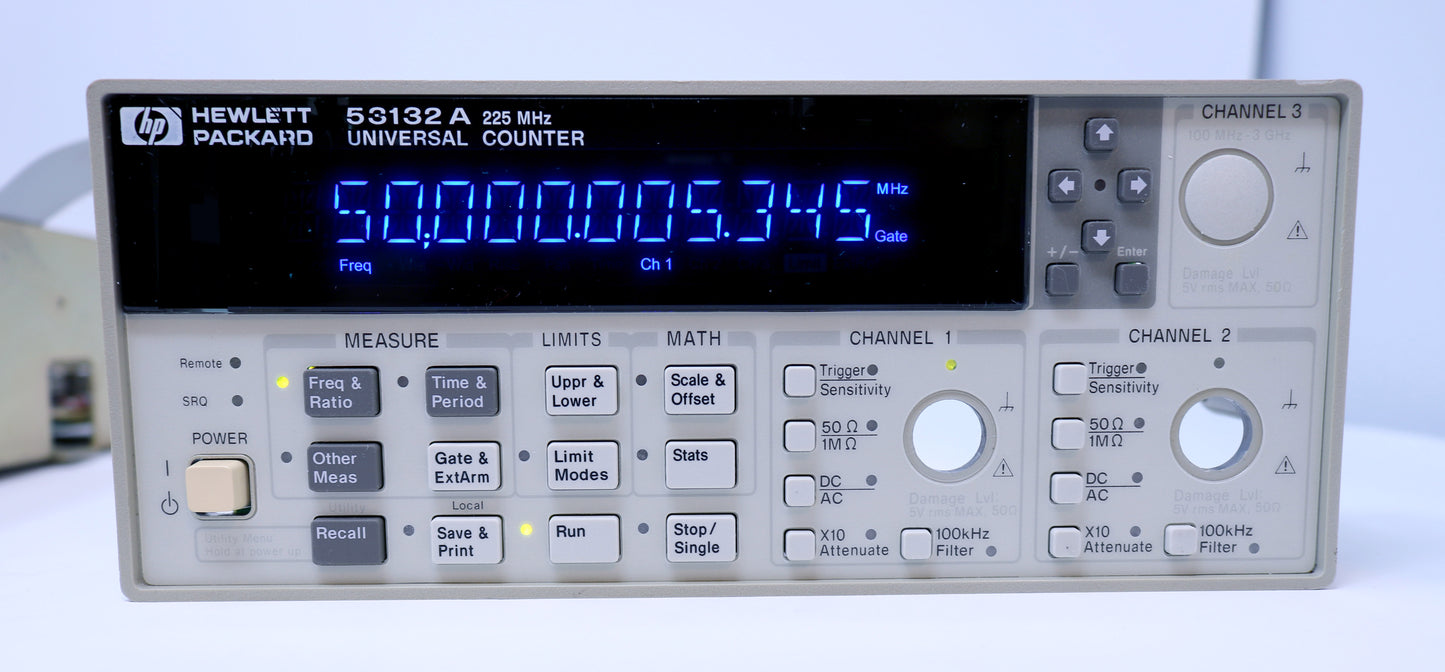 HP / Agilent 53131A / 53132A VFD Display Replacement. LED Display Conversion Kit