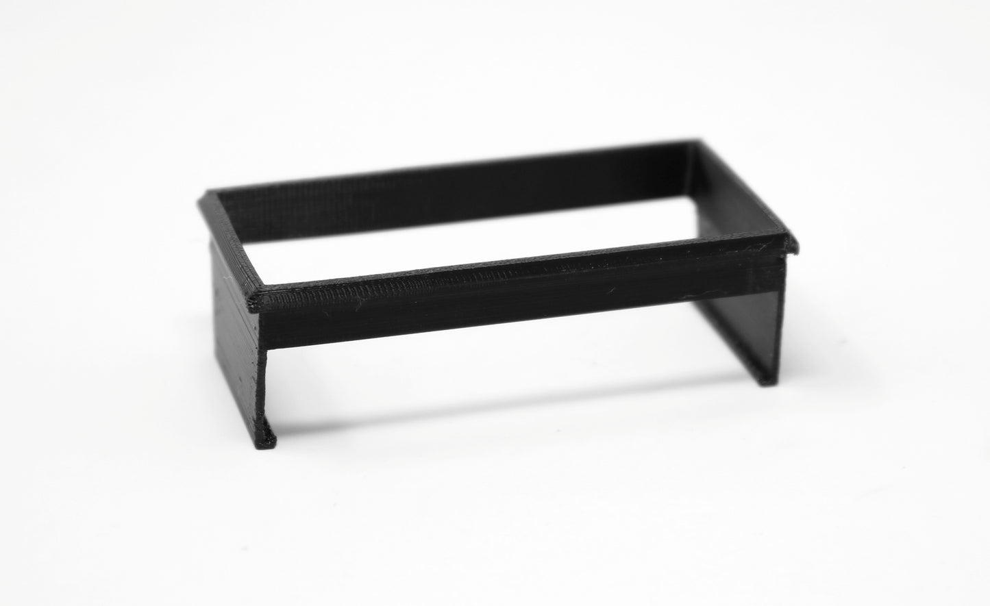 HP Analog Meter Bezel 4040-0414 (4040-0295) 1.3" X 2.4", 1/6 MOD. 3D Printed