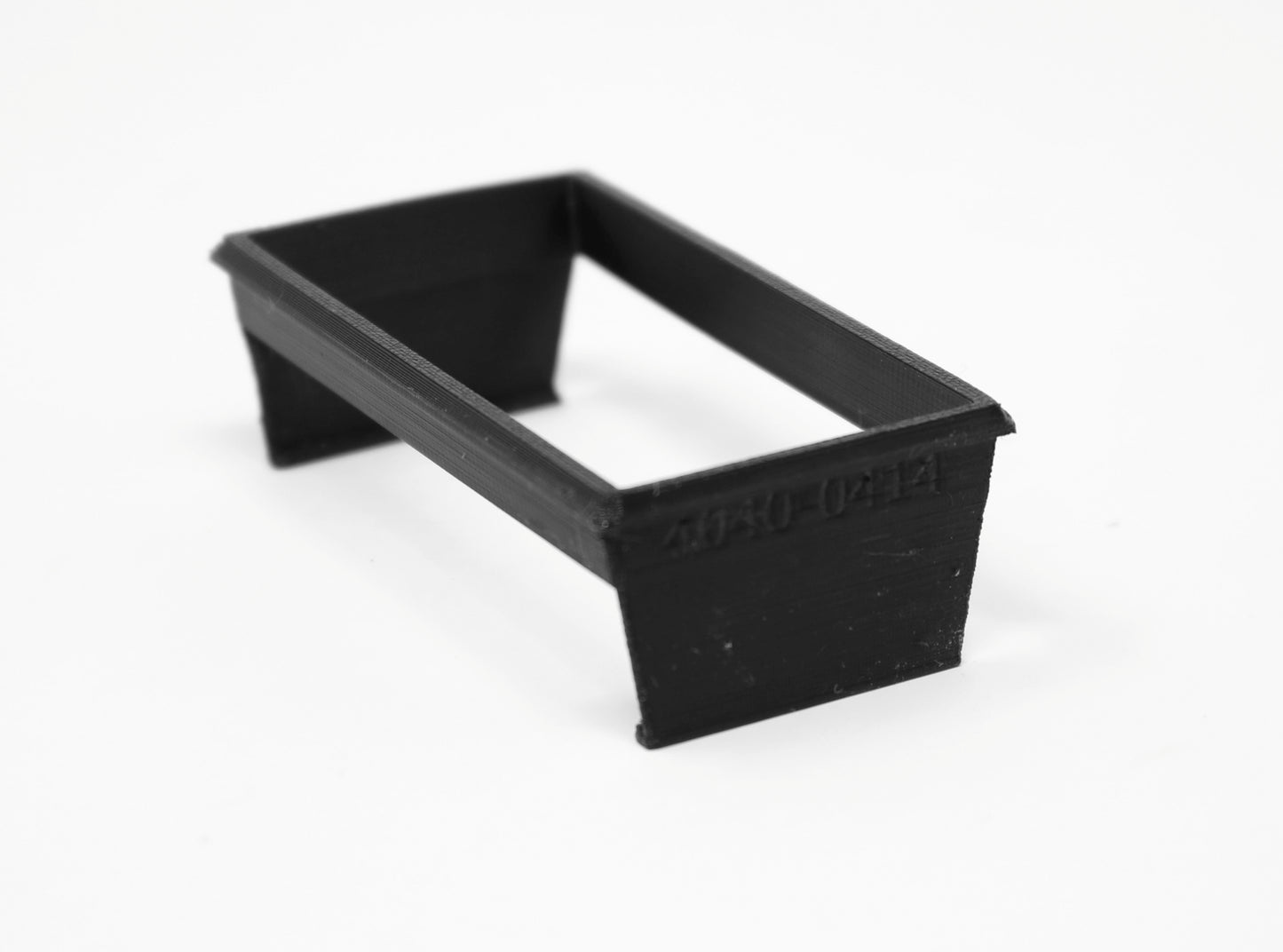 HP Analog Meter Bezel 4040-0414 (4040-0295) 1.3" X 2.4", 1/6 MOD. 3D Printed