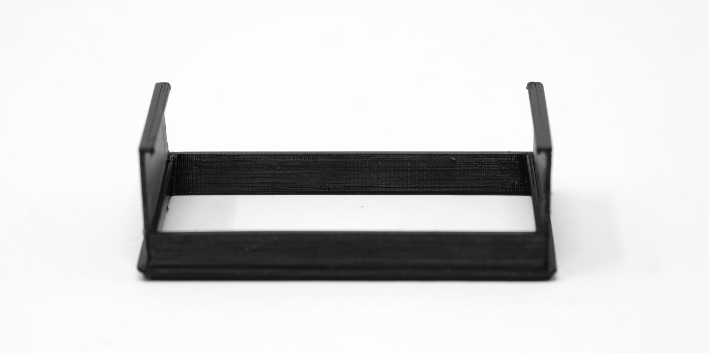 HP Analog Meter Bezel 4040-0414 (4040-0295) 1.3" X 2.4", 1/6 MOD. 3D Printed