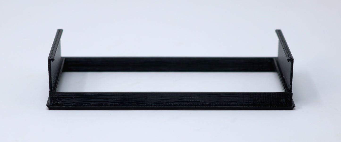 HP Analog Meter Bezel 4040-0294 1.8" X 3.7", 1/4 MOD. 3D Printed