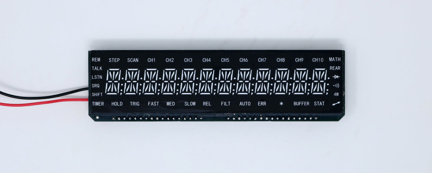 VFD to LED Display Replacement SERVICE - Keithley 2000/2015/2010 - LED Upgrade