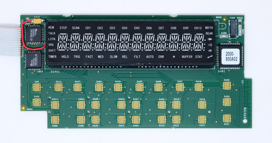 VFD to LED Display Replacement SERVICE - Keithley 2000/2015/2010 - LED Upgrade