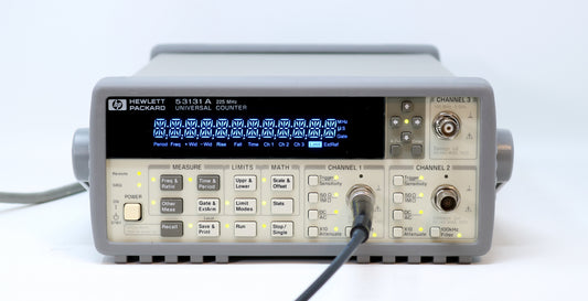 HP / Agilent 53131A / 53132A VFD Display Replacement. LED Display Conversion Kit. Cyan