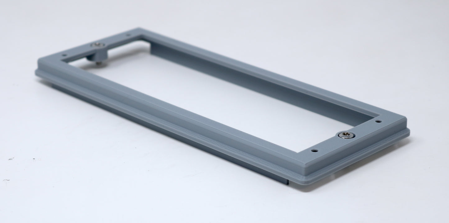 Agilent / Keysight B2901A, B2902A, B2911A, B2912A Rear Panel Plastic Bezel. 3D Printed