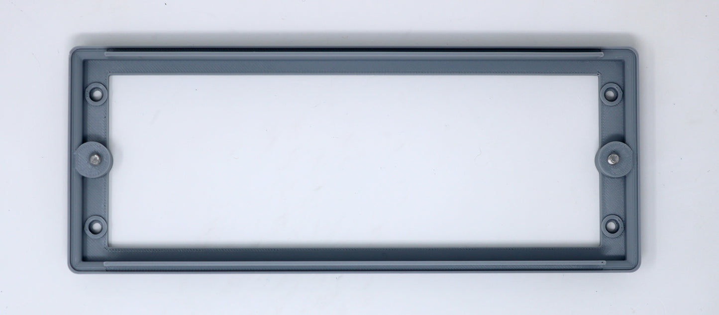 Agilent / Keysight B2901A, B2902A, B2911A, B2912A Rear Panel Plastic Bezel. 3D Printed