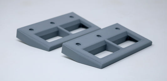 Pair of Fluke 5725A Amplifier Replacement Handles. High Quality 3D Print