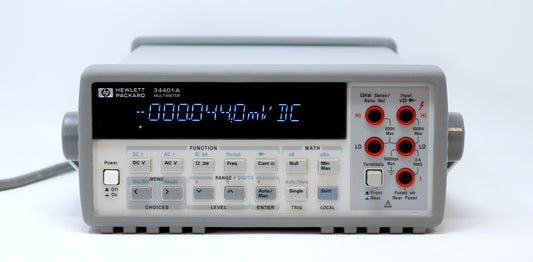 HP / Agilent 34401A Digital Multimeter, 6½ Digit Tested & Spot-on. Very clean (9468)