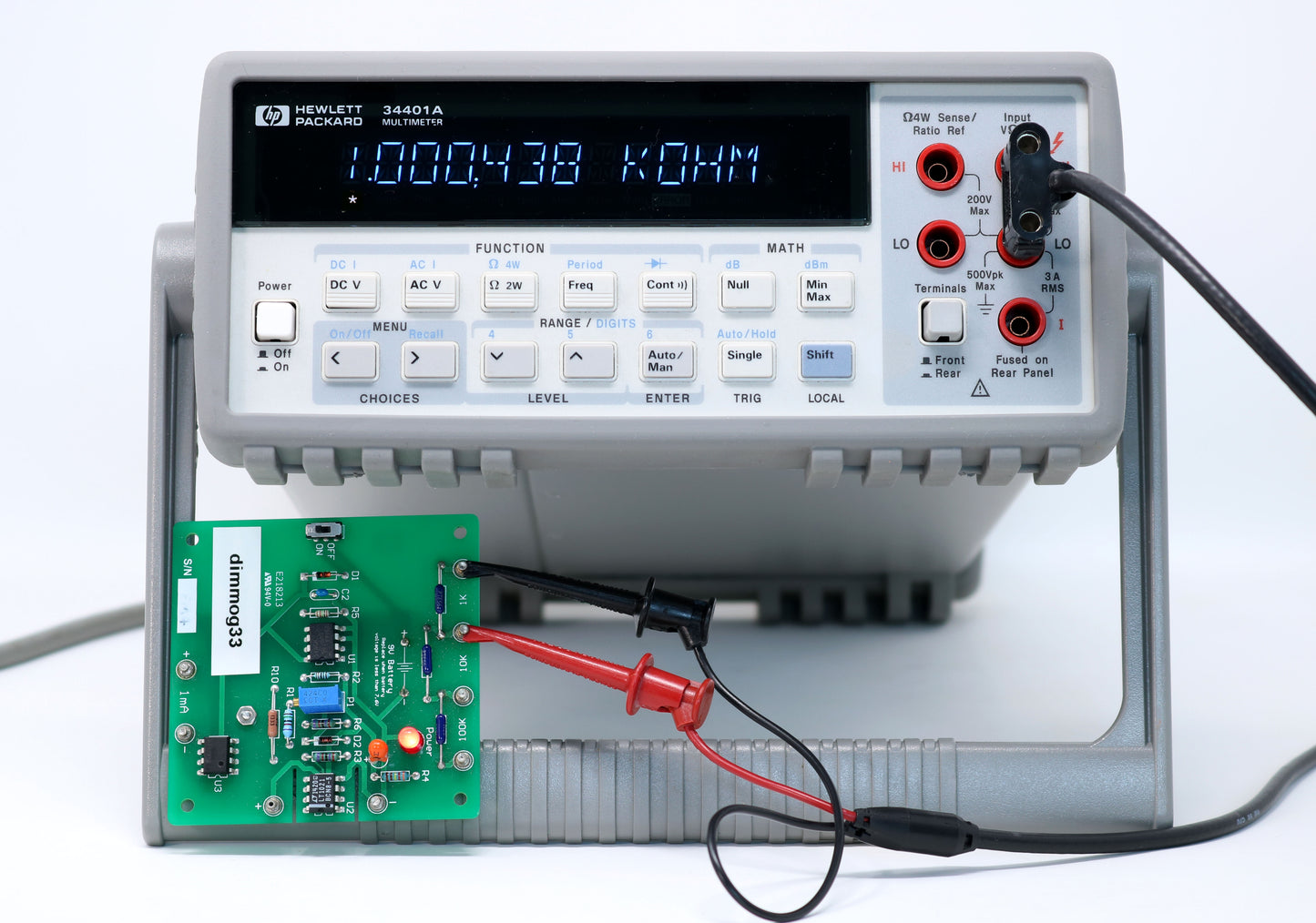 HP / Agilent 34401A Digital Multimeter, 6½ Digit Tested & Spot-on. Very Clean (5776)