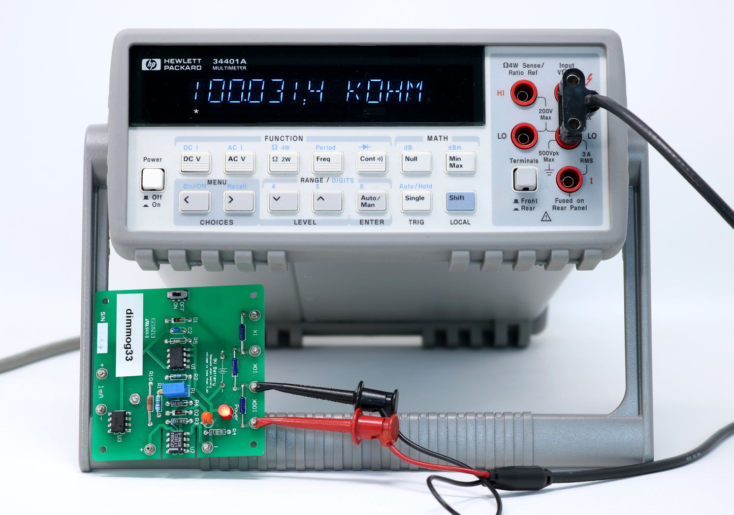 HP / Agilent 34401A Digital Multimeter, 6½ Digit Tested & Spot-on. Very Clean (5776)
