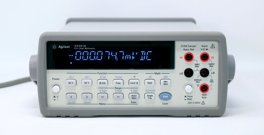 HP / Agilent 34401A Digital Multimeter, 6½ Digit Tested & Spot-on. Very Clean (0102)