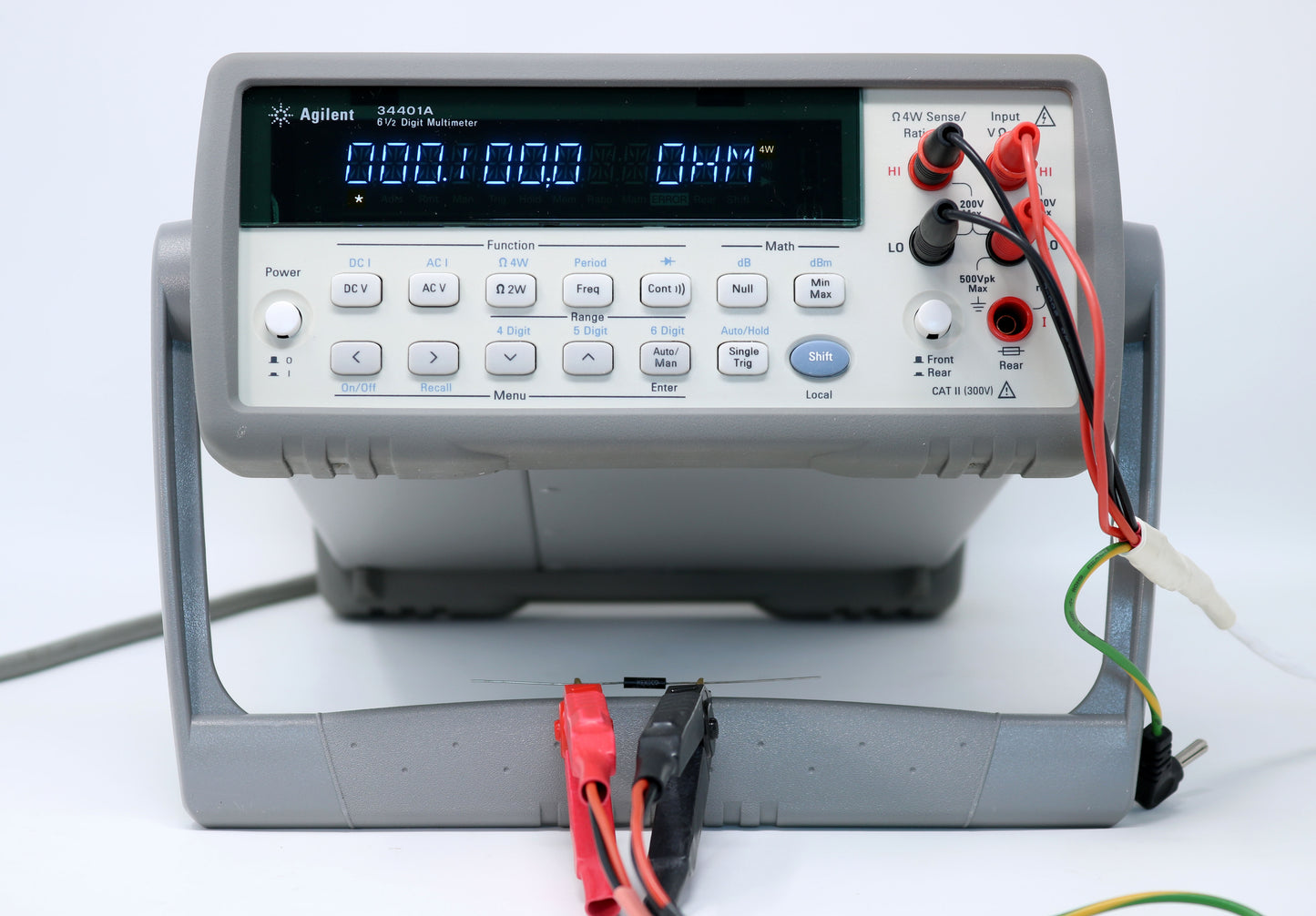 HP / Agilent 34401A Digital Multimeter, 6½ Digit Tested & Spot-on. Very Clean (0102)