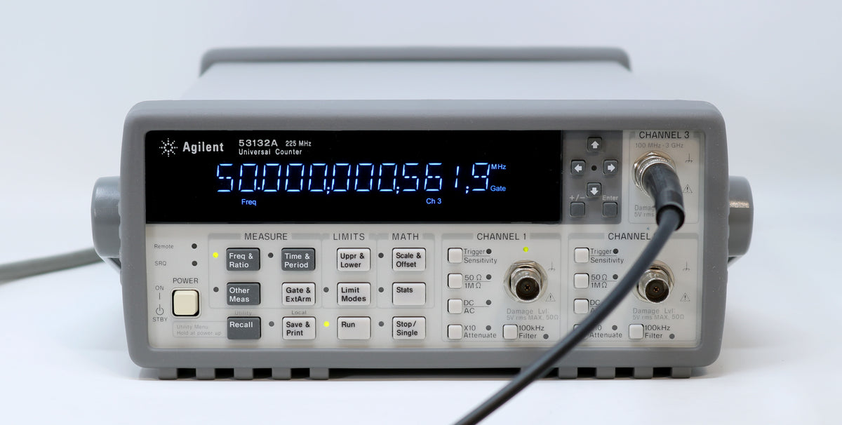 HP / Agilent 53132A 225 MHz 12 digits/s Frequency Counter/Timer. Option 030