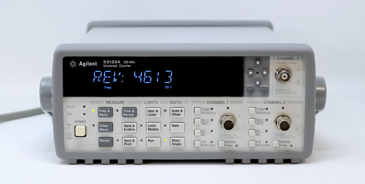 HP / Agilent 53132A 225 MHz 12 digits/s Frequency Counter/Timer. Option 030