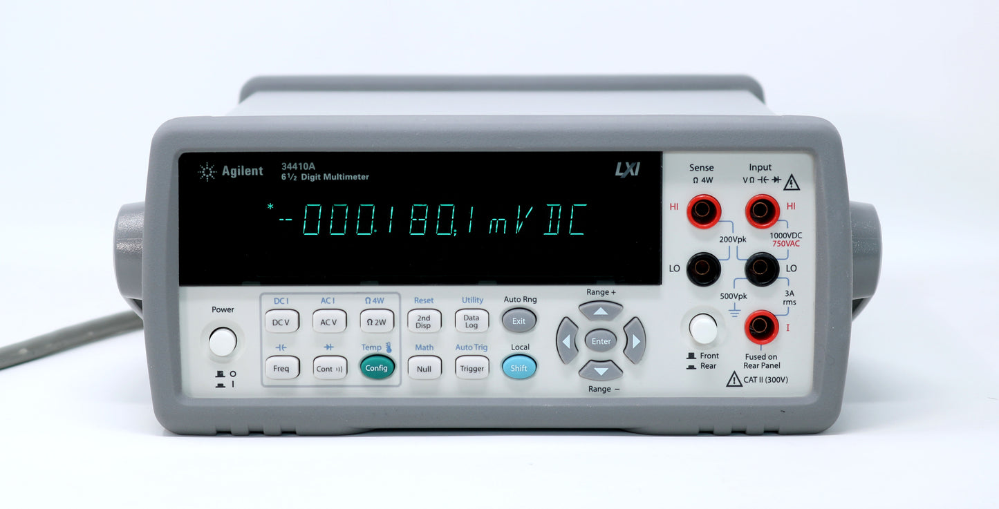 Agilent / Keysight 34410A Digital Multimeter, 6½ Digit Tested & Spot-on. Clean