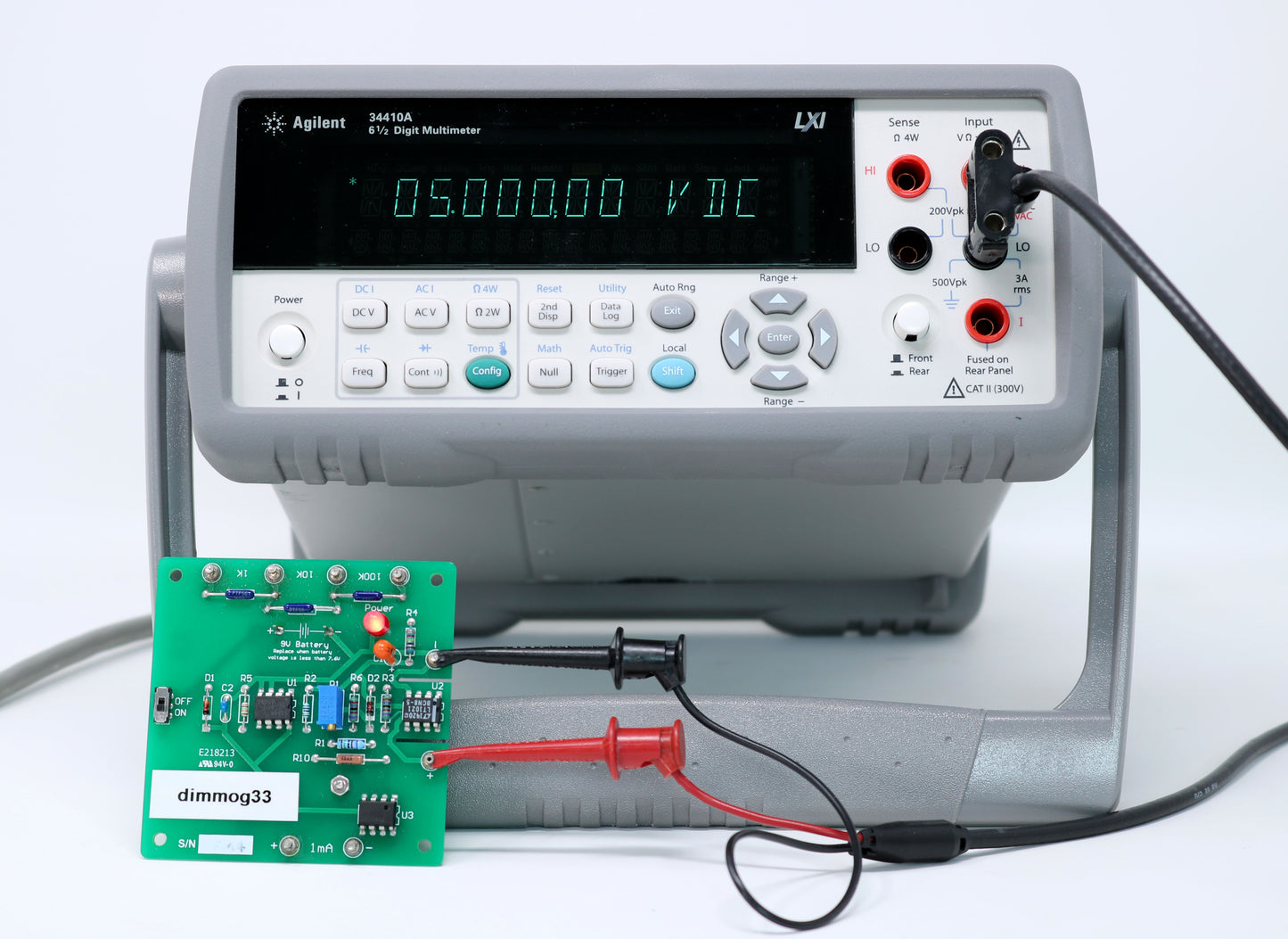 Agilent / Keysight 34410A Digital Multimeter, 6½ Digit Tested & Spot-on. Clean