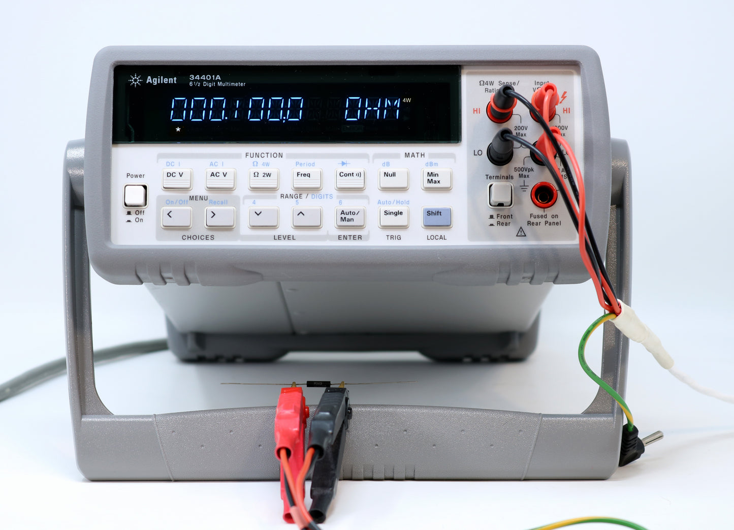 HP / Agilent 34401A Digital Multimeter, 6½ Digit Tested & Spot-on. Very Clean (0650)