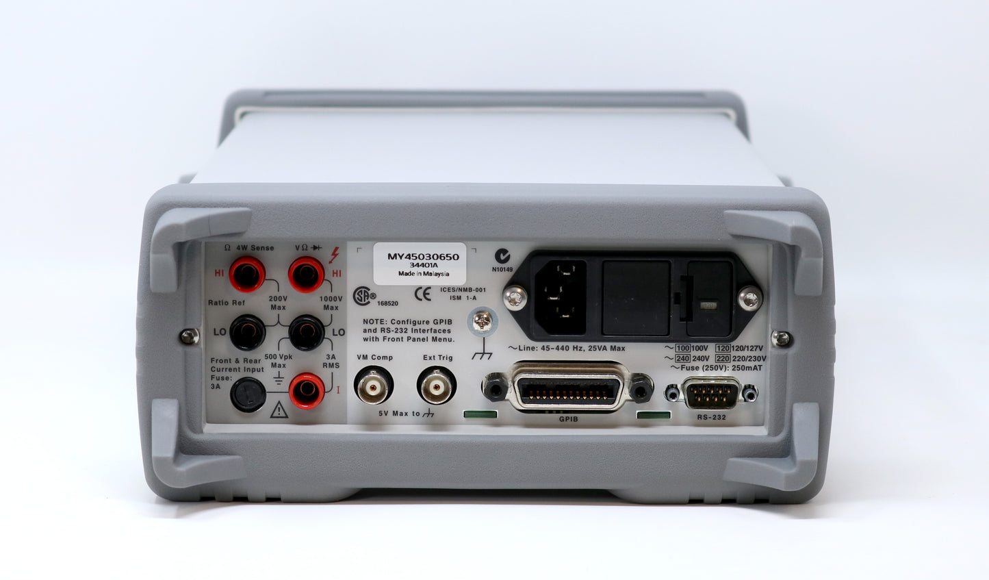 HP / Agilent 34401A Digital Multimeter, 6½ Digit Tested & Spot-on. Very Clean (0650)