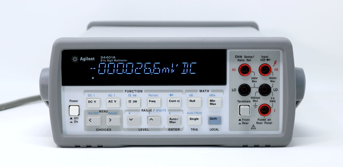 HP / Agilent 34401A Digital Multimeter, 6½ Digit Tested & Spot-on. Very Clean