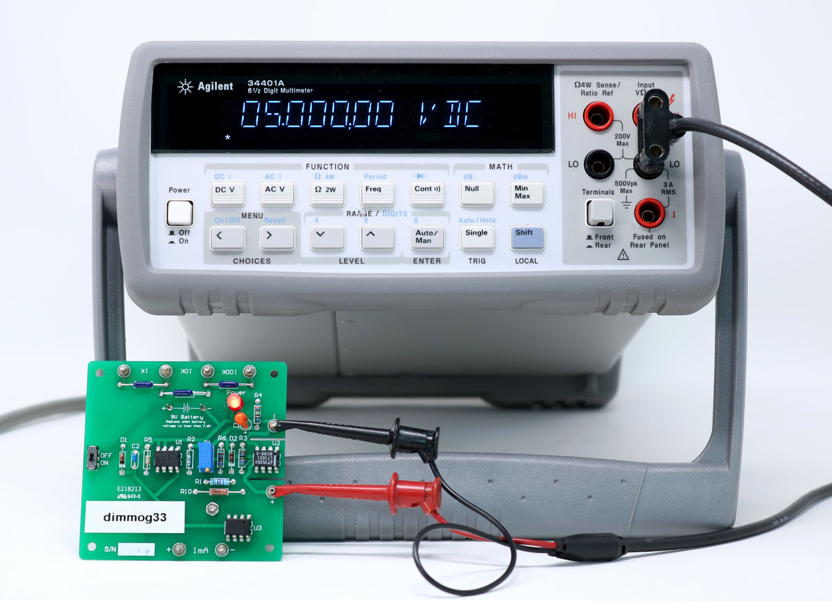 HP / Agilent 34401A Digital Multimeter, 6½ Digit Tested & Spot-on. Very Clean