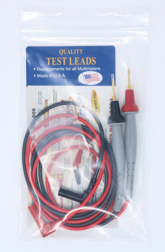 Probe Master 8017S Multimeter Test Leads fits HP / Agilent, Fluke. Made in USA